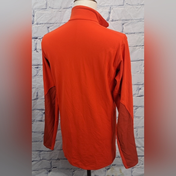 Arteryx Men's Half Zip Jacket 'Delta LT Zip' Orange Windbreaker Size Large - Picture 9 of 13